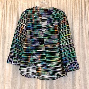 Multiples Colorful Blazer Sz L